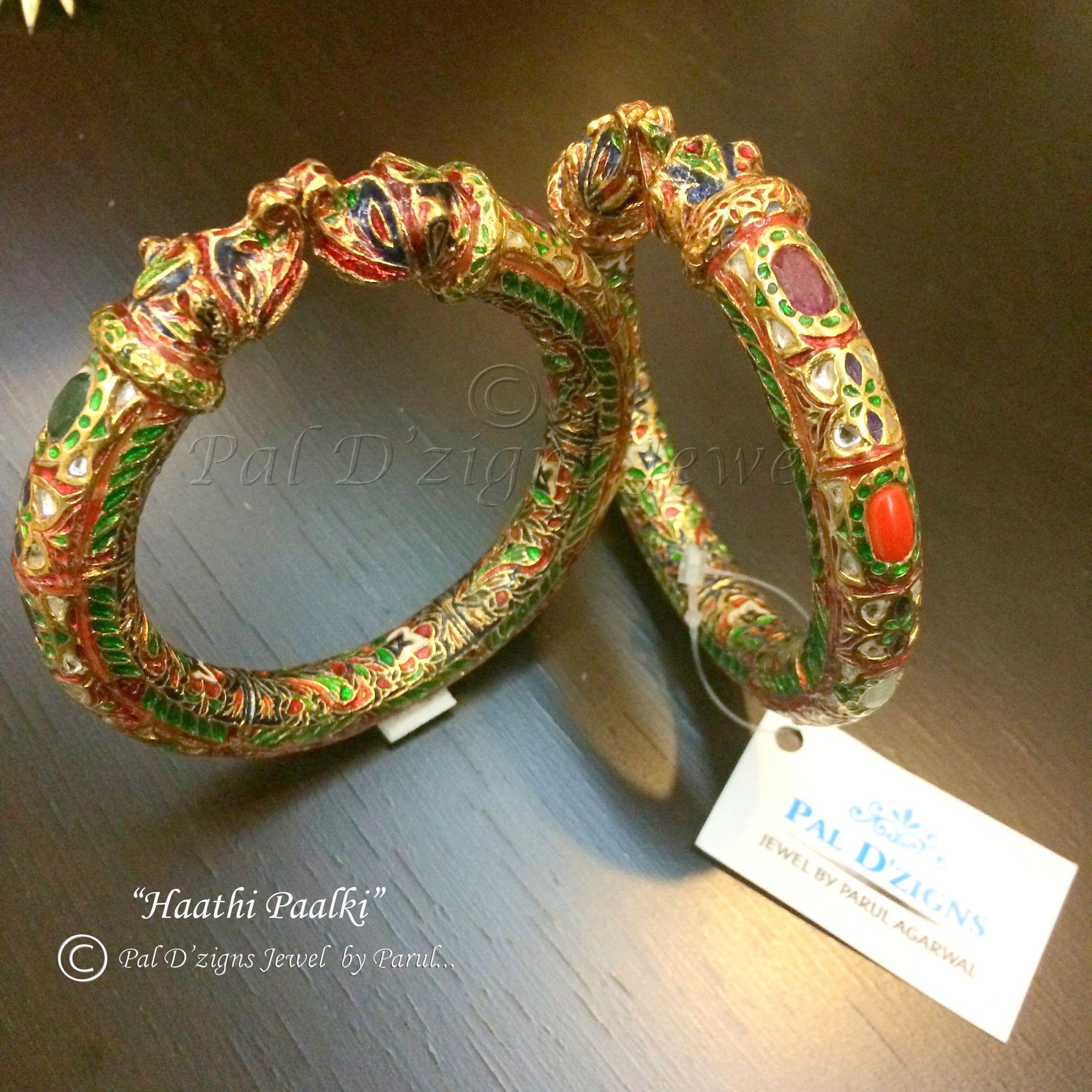 Haathi Paalki Bangle