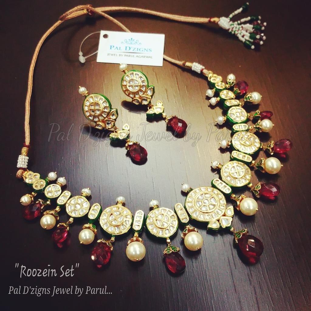 Roozein - Kundan Set