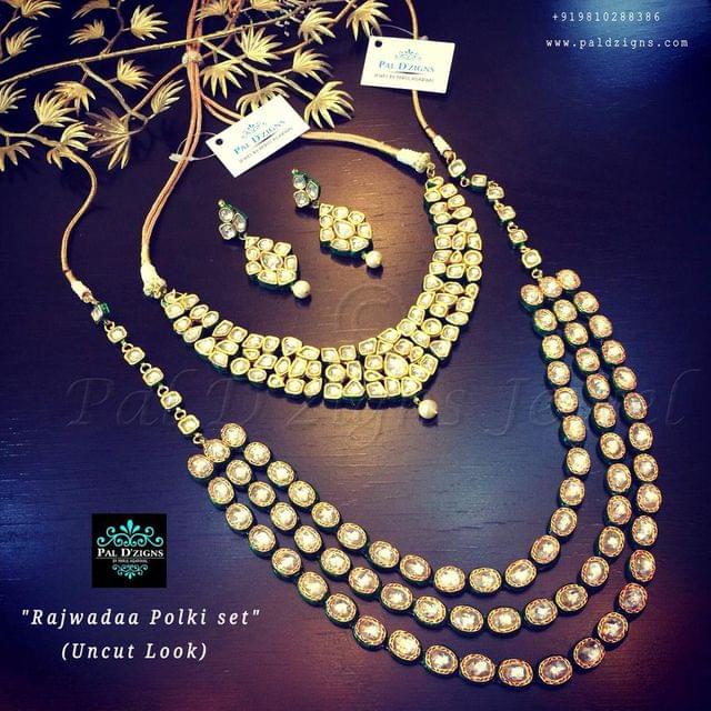Rajwadaa Polki Bridal Set