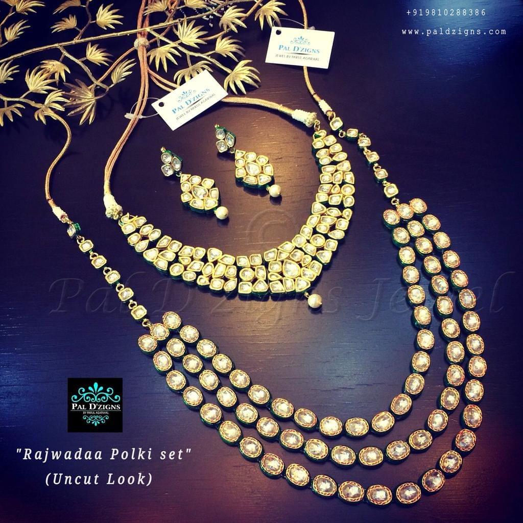 Rajwadaa Polki Bridal Set