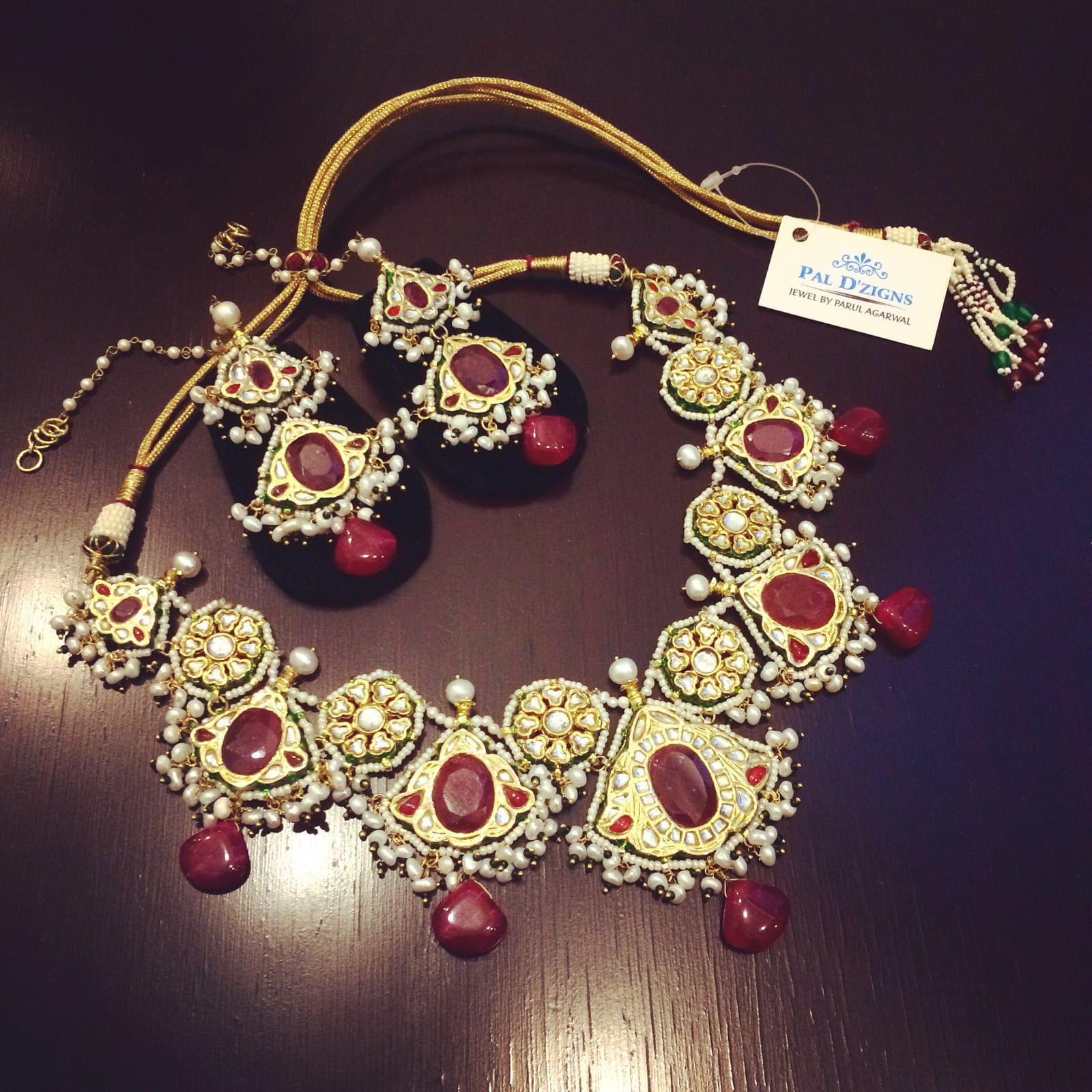 Ruby Mahabelly Drop set