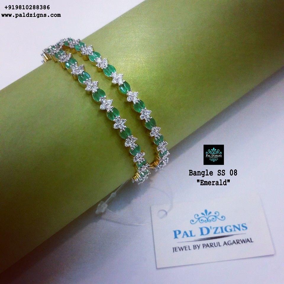 Diamond Bangles 08 (2-8")