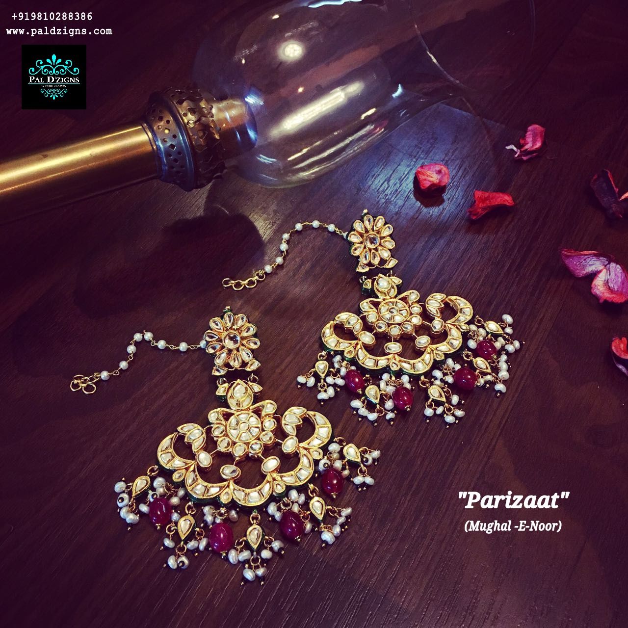 Parizaat kundan Earring