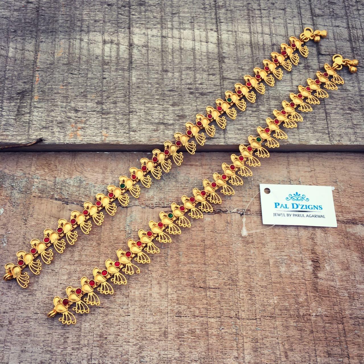 Bird Anklet- Temple South Jewellery