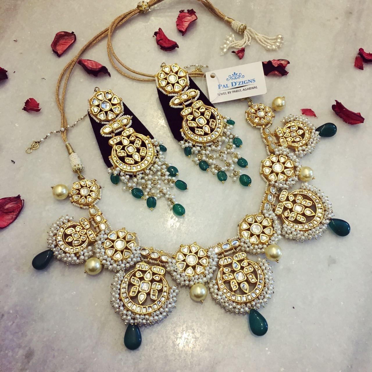Sunehri Amrapaali Bridal Set
