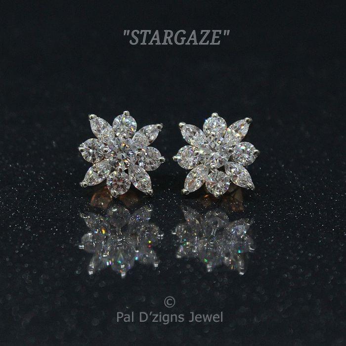 Star-Gaze Swarovski Earings