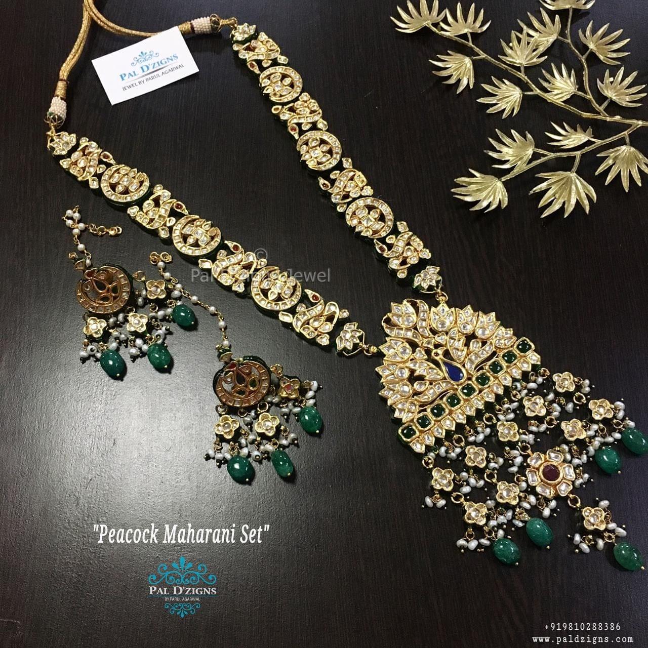 Peacock Maharani Set