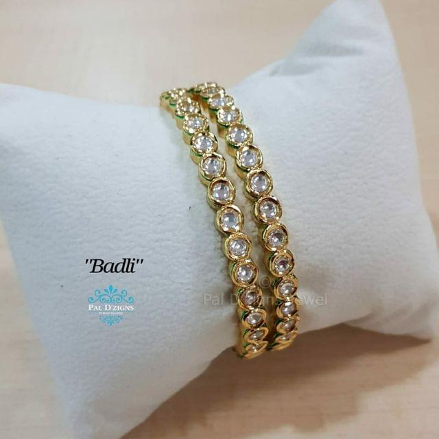 Badli Kundan Bangles ( 2-6')