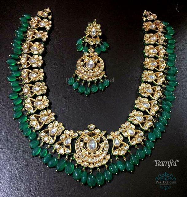 Ramjhi Kundan Set