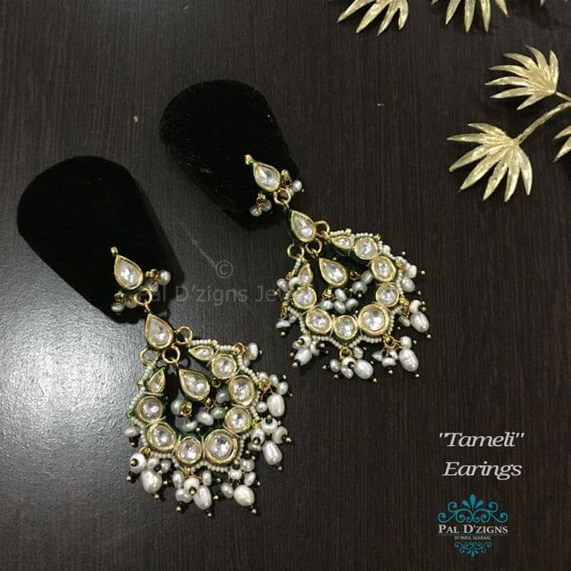 Tameli Polki Earings